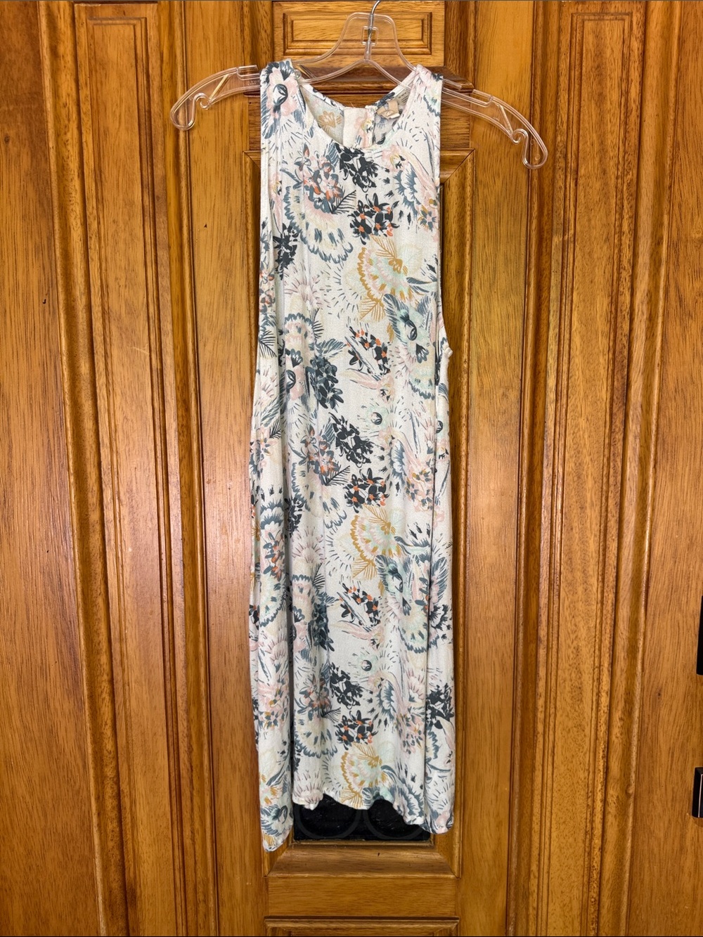 ROXY Blue Floral Halter Dress